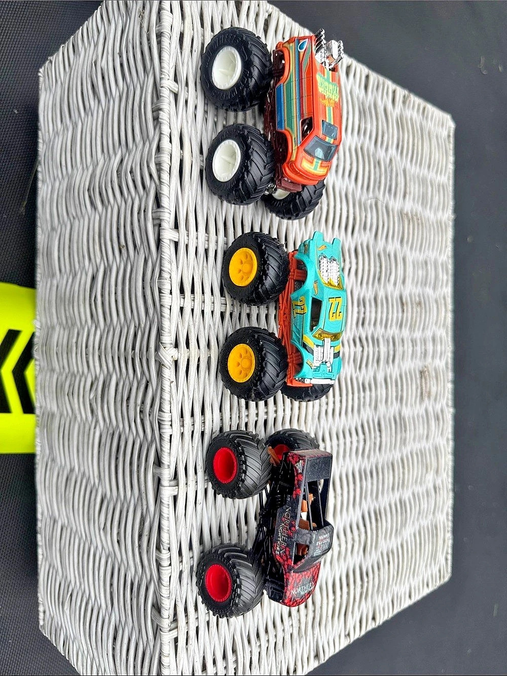 Hot Wheels Three Monster Trucks